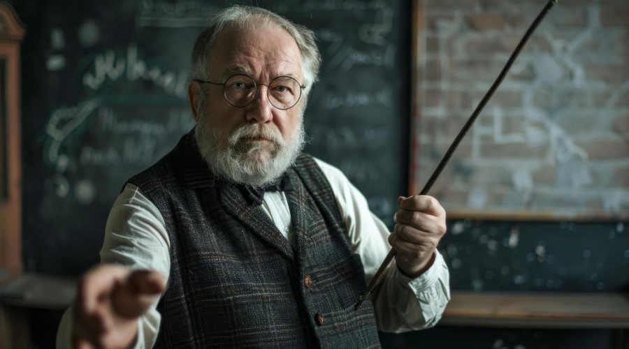 cómo se educaba en el pasado